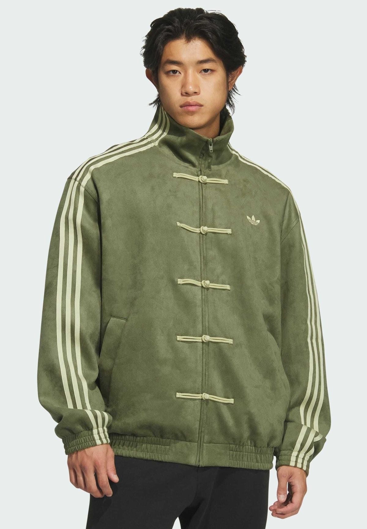 Chinese New Year Jacket | Green Tang Jacket with Knot Buttons