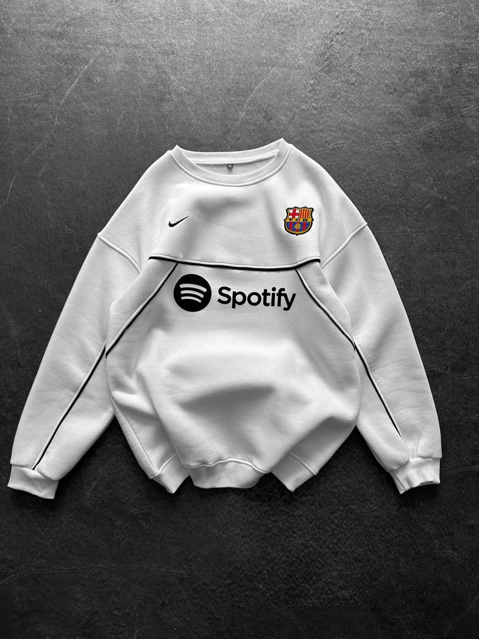 FC Barcelona "Spotify" Piped Crewneck