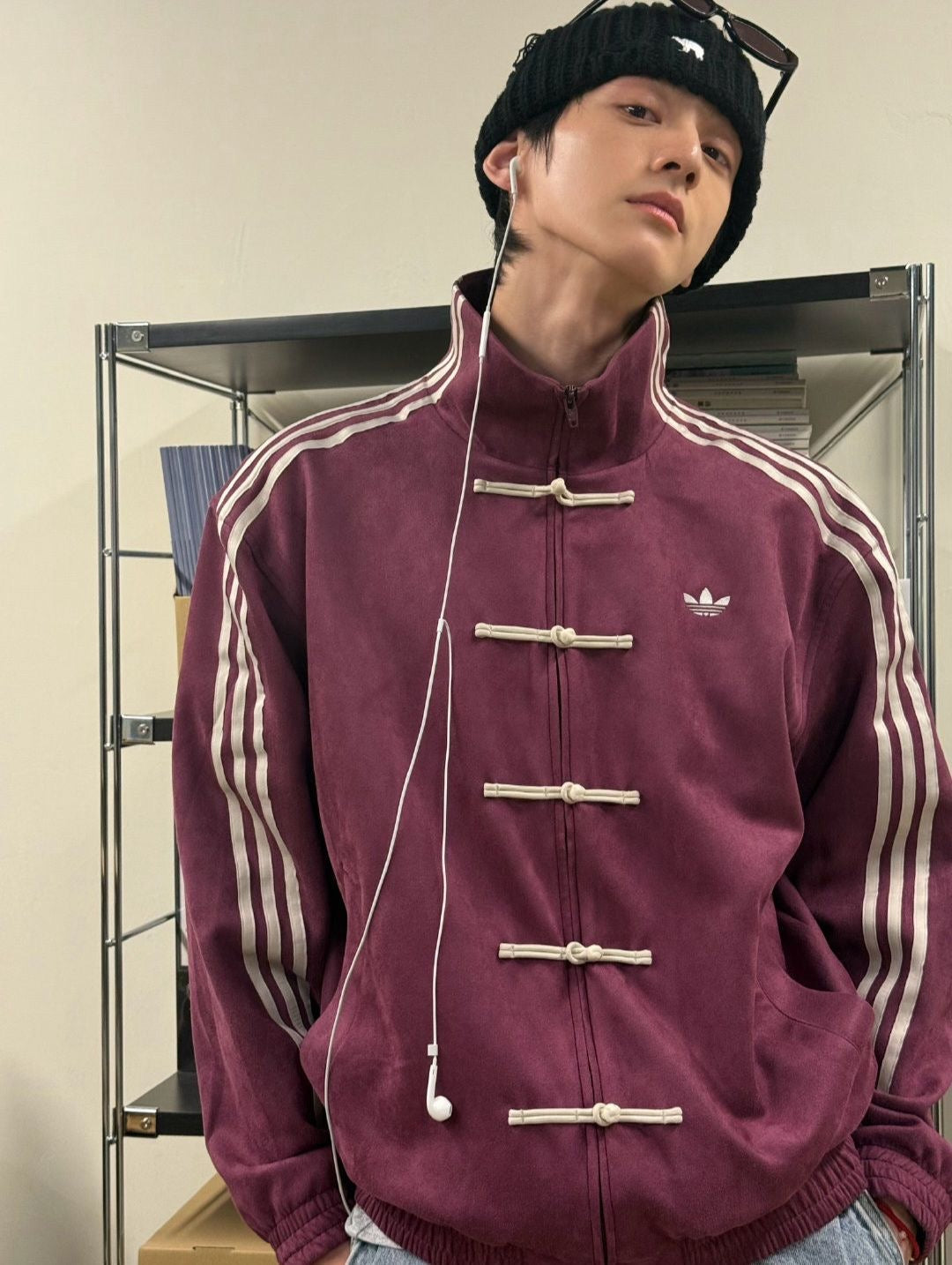 Chinese New Year Jacket | Purple Tang Jacket with Knot Buttons