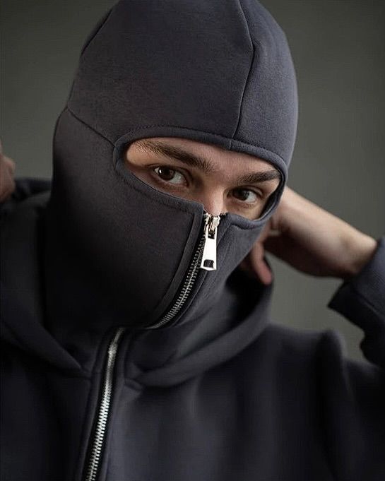Ninja Balaclava Hoodie with Built-In Face Mask – Unmerch
