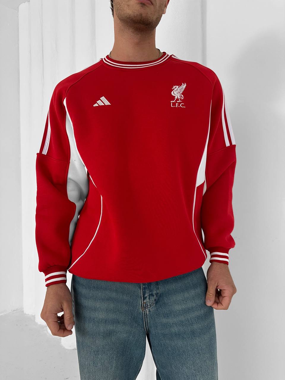 Liverpool FC Retro Crewneck Sweatshirt