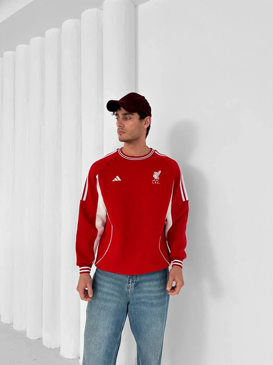 Liverpool FC Retro Crewneck Sweatshirt