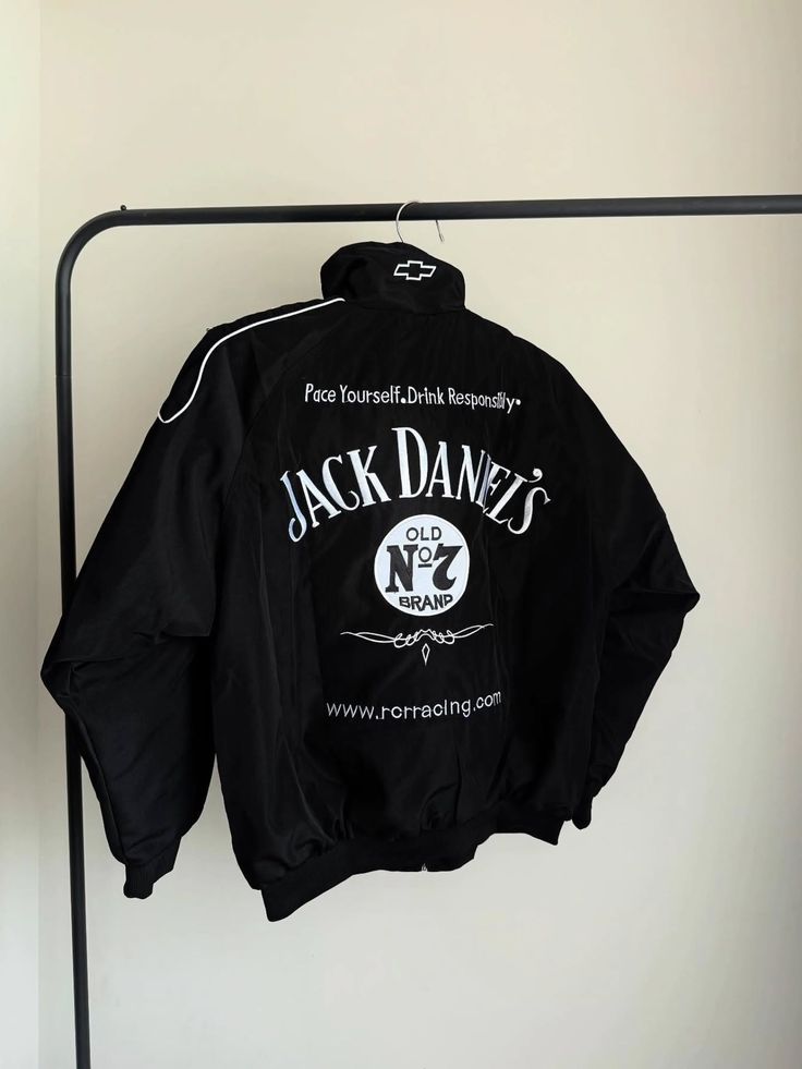 Jack Daniel’s Premium Embroidery Puffer Jacket (Unisex)