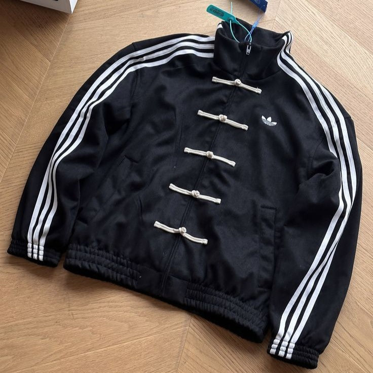 Chinese New Year Jacket | Black Tang Jacket with Knot Buttons