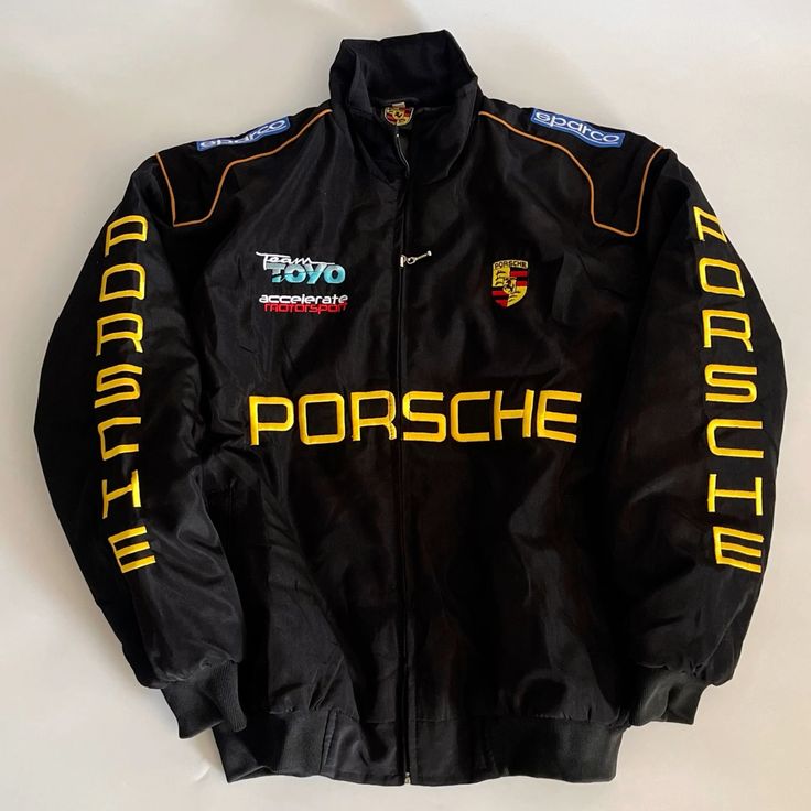 Porsche Premium Puffer Jacket - Embroidered (Unisex)
